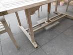 teaken tuintafel voor 10 personen, Tuin en Terras, Ophalen, Gebruikt, Rechthoekig, Hout