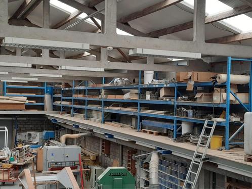 magazijnstelling/stapelrekken/palletrekken, Doe-het-zelf en Bouw, Metalen, Gebruikt, IJzer, Ophalen