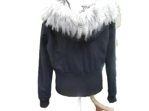 (37) -veste femme t.38 noire, Kleding | Dames, Jassen | Winter, Zo goed als nieuw, Maat 38/40 (M), Zwart, Ophalen of Verzenden