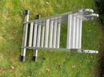 Aluminium vouwladder 6 in 1, Ophalen, Gebruikt, Ladder, Opvouwbaar of Inschuifbaar