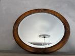 antieke spiegel ovaal, Antiek en Kunst, Ophalen, Ovaal
