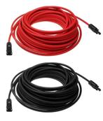 Rood en zwart solar kabel met MC4 stekker, Doe-het-zelf en Bouw, Nieuw, Ophalen of Verzenden