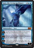 Jace, the Living Guildpact - M15 - MTG - NM, Hobby en Vrije tijd, Verzamelkaartspellen | Magic the Gathering, Ophalen of Verzenden
