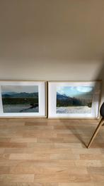 Stevige kaders, hout met glas en passe partout, Audio, Tv en Foto, Foto | Digitale fotokaders, Ophalen, Zo goed als nieuw