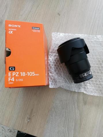 Sony E 18-105mm F/4.0 G OSS Power Zoom Lens beschikbaar voor biedingen