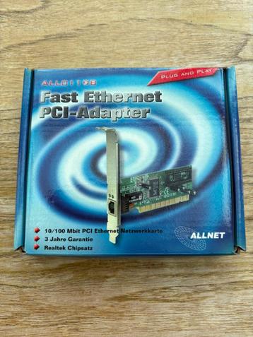Fast Ethernet PCI-Adapter beschikbaar voor biedingen
