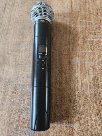 Émetteur Shure avec tête bêta 58 original