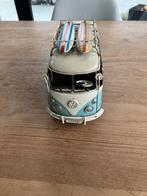 Volkswagen bus blikken retro busje met officiële zegel, Ophalen of Verzenden