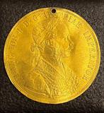 Gouden munt 4 Ducats 1910, Antiek en Kunst, Ophalen, Goud