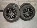 4 winterbanden/velg 205/55R16 - 5x112, Auto-onderdelen, Banden en Velgen, Gebruikt, 16 inch, Banden en Velgen, Personenwagen