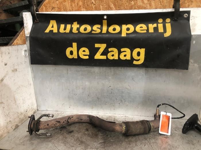 Uitlaat voorpijp van een Volkswagen Golf, Auto-onderdelen, Uitlaatsystemen, Volkswagen, Gebruikt, 3 maanden garantie, Ophalen of Verzenden