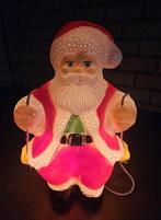 Vintage lichtgevende hangende Kerstman / Santa Claus - 49cm, Diversen, Ophalen of Verzenden, Gebruikt