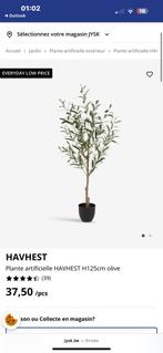 Kunstmatige olijfboom 125cm, Tuin en Terras, Planten | Tuinplanten, Ophalen of Verzenden