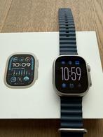 Apple Watch Ultra 2 - 49mm Titanium, Handtassen en Accessoires, Smartwatches, IOS, Ophalen of Verzenden, Zo goed als nieuw, Waterdicht
