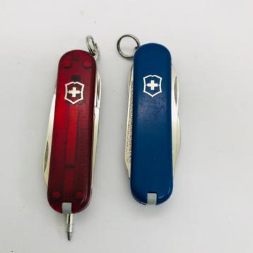 SET 2x Victorinox Signature Rambler SD  RED Blue Swiss Army 