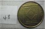 ARAL 5 A3007 28 mm Duitse munt ZONDER centraal gat, Ophalen of Verzenden, Overige materialen