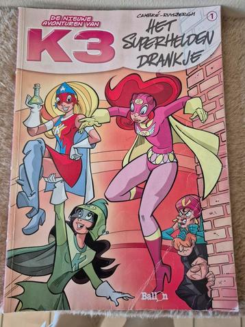 2 strips  K3 met Karen,Kristel en Josje beschikbaar voor biedingen