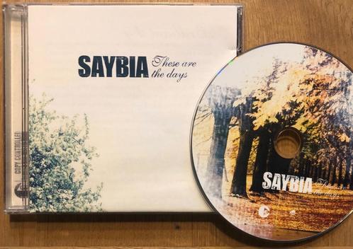 SAYBIA - These are the days (CD), CD & DVD, CD | Rock, Pop rock, Enlèvement ou Envoi