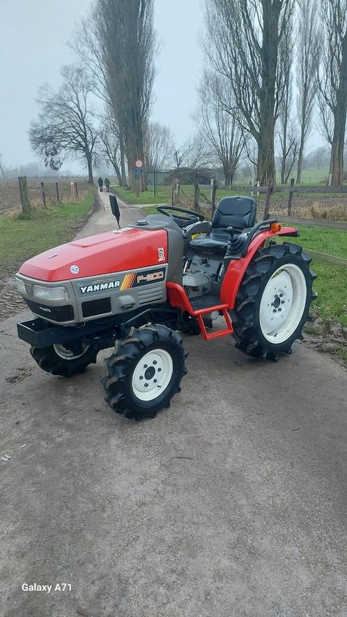 Minitractor yanmar 23pk 4x4 NIEUWSTAAT!, Zakelijke goederen, Landbouw | Tractoren, Ophalen of Verzenden