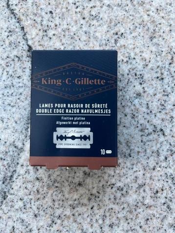 lames de recharge de rasoir à double tranchant King Gillette, Enlèvement ou Envoi, Neuf, Autres types