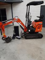 Minigraafmachine Minigraver VIP10 Zwenkarm Spoorverstelling, Ophalen, Graafmachine