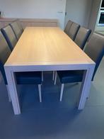 Eiken tafel, Huis en Inrichting, Tafels | Eettafels, Ophalen, Gebruikt, 100 tot 150 cm, Eikenhout