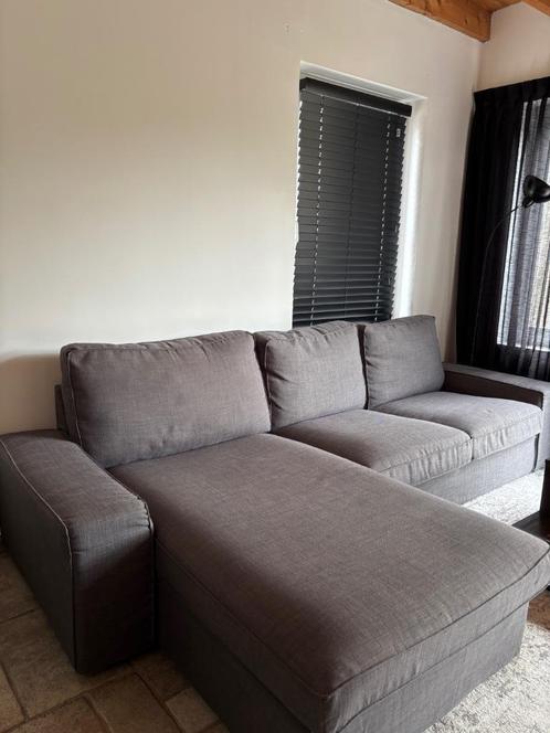 IKEA 3 zit zetel, Huis en Inrichting, Zetels | Zetels, Gebruikt, Hoekbank, Driepersoons, 250 tot 300 cm, 150 cm of meer, Stof