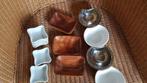 aperitief hap schalen /borden, Huis en Inrichting, Ophalen of Verzenden, Nieuw, Hout, Schaal