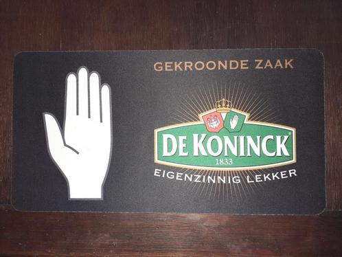 Toogmatjes bier, Verzamelen, Biermerken, Gebruikt, Overige typen, De Koninck, Ophalen of Verzenden