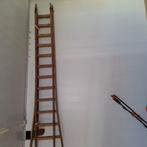 Houten ladder, Doe-het-zelf en Bouw, Ladders en Trappen, Ophalen, Zo goed als nieuw, Ladder