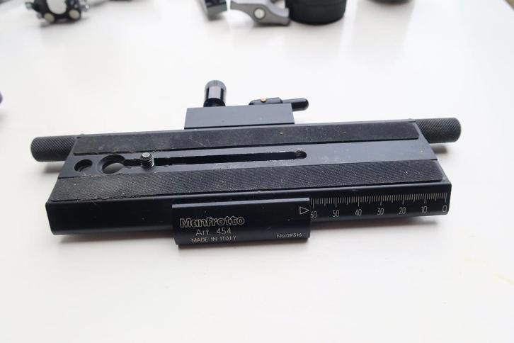 MANFROTTO MACRO fotoaccessoire, Audio, Tv en Foto, Fotografie | Statieven en Balhoofden, Zo goed als nieuw, Overige typen, Ophalen