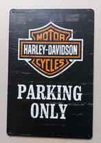 Harley Davidson Metalen Bord, Nieuw, Motoren, Ophalen