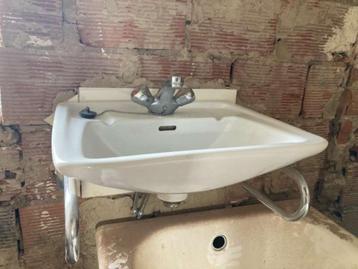 VINTAGE LAVABO WIT