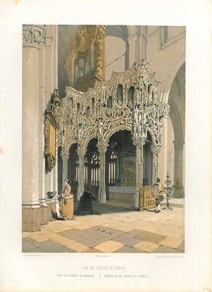 Église Saint-Nicolas - Dixmude - Francois Stroobant, Antiquités & Art, Art | Eaux-fortes & Gravures, Enlèvement