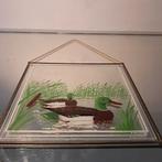 Glasraam eenden, Antiek en Kunst, Ophalen of Verzenden