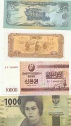 4 PRACHTIGE BILJETTEN, Postzegels en Munten, Bankbiljetten | Azië, Ophalen of Verzenden