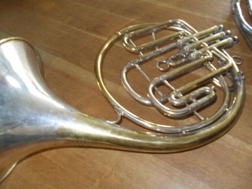 Franse hoorn, Muziek en Instrumenten, Blaasinstrumenten | Hoorns, Gebruikt, Ophalen