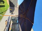 Parasol 3m x 3m, Tuin en Terras, Parasols, Ophalen, Gebruikt, 3 tot 4 meter, Stokparasol