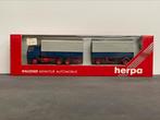 Herpa Scania 142M combinatie 1:87, Ophalen of Verzenden, Zo goed als nieuw, Bus of Vrachtwagen, Herpa