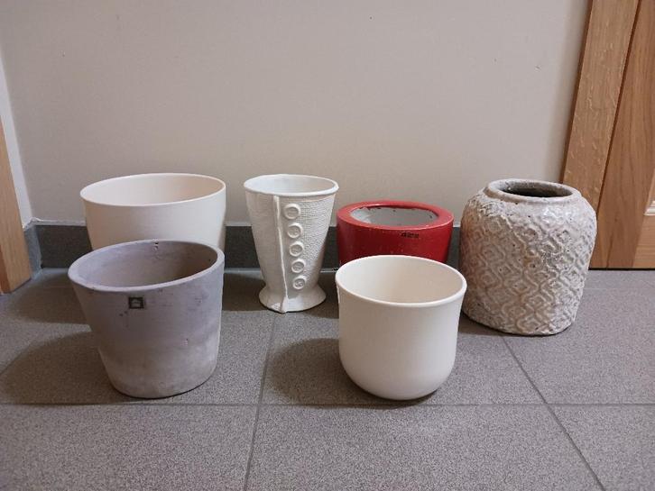 Bloempotten Serax en andere, Tuin en Terras, Bloempotten, Binnen, Tuin, Ophalen