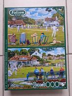 Puzzelbox 2 x 1000 stukjes- The Village sporting greens, Hobby en Vrije tijd, Denksport en Puzzels, Ophalen, 500 t/m 1500 stukjes
