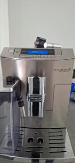 Delonghi Primadonna koffiemachine in RVS met garantie!, Elektronische apparatuur, Koffiezetapparaten, 10 kopjes of meer, Ophalen of Verzenden