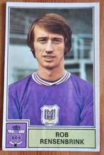 Panini Football 72-73 nr 21 Rob Rensenbrink Anderlecht!, Ophalen of Verzenden, Zo goed als nieuw, Sticker