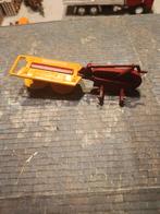 Faucheuse vintage Britains rouge et jaune, Enlèvement ou Envoi, Utilisé, Tracteur et Agriculture, Britains