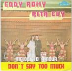 EDDY ROMY & RITA EVY: "Melodie d'amour" (in Engels!), Comme neuf, 7 pouces, Pop, Enlèvement ou Envoi