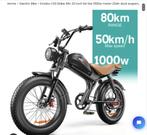 Velo electrique voir description, Fietsen en Brommers, Ophalen, Zo goed als nieuw