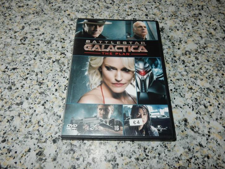 nr.1783 - Dvd: battlestar galactica - the plan, Cd's en Dvd's, Dvd's | Science Fiction en Fantasy, Science Fiction, Vanaf 16 jaar