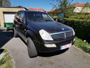 Ssangyong Rexton, Auto's, SsangYong, Automaat, Zwart, Leder, Diesel