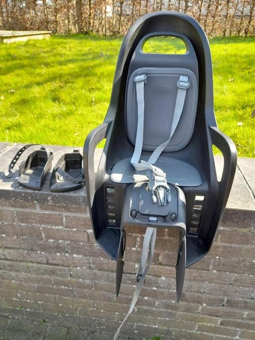 polisport fietsstoel kinderen regelbaar, Fietsen en Brommers, Fietsaccessoires | Fietsstoeltjes, Gebruikt, Achterzitje, 9 t/m 18 kg