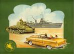 Chocolat Jacques Tanks Warships Cars Bilingue NL/F, Comme neuf, Album d'images, Enlèvement ou Envoi